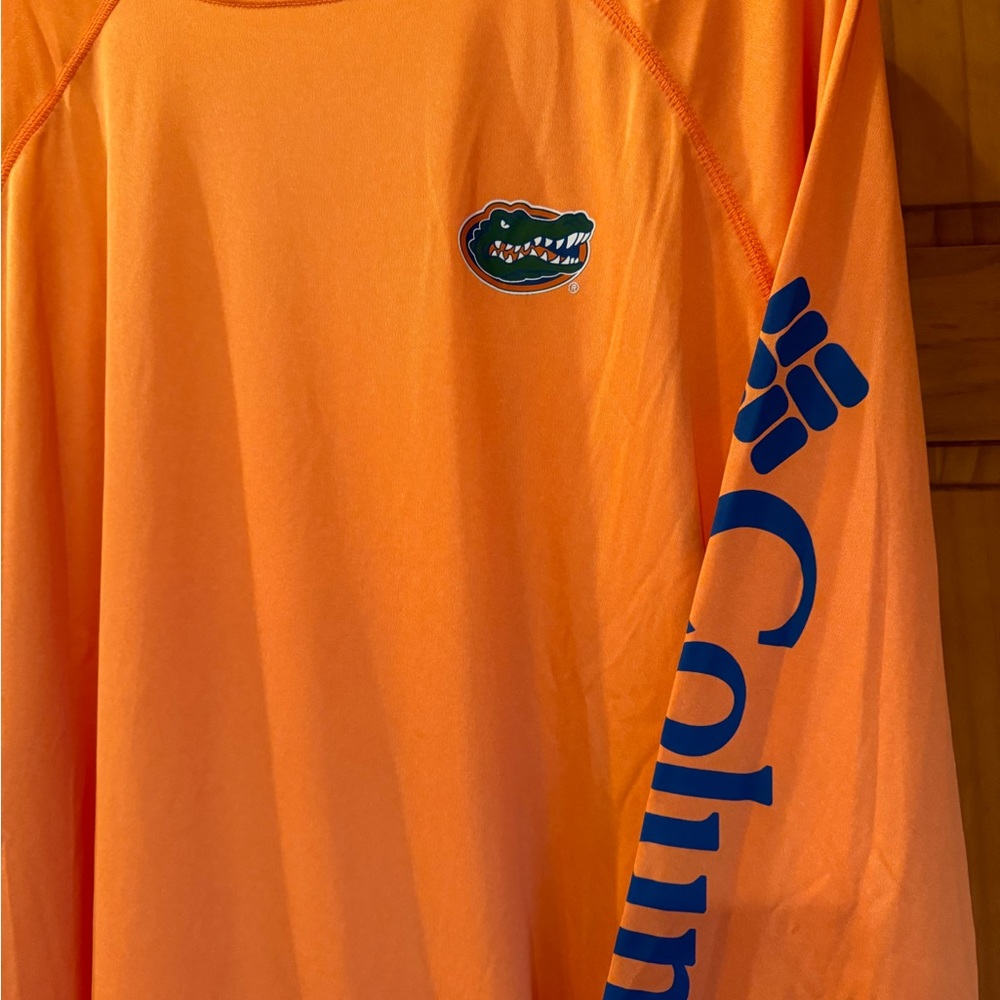 Men's Collegiate PFG Terminal Tackle™ Long Sleeve Shirt - Florida Orange XL